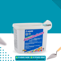 MAPELASTIC AQUADEFENSE MEMBRANA LÍQUIDA BALDE 15KG - MAPE